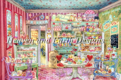 click here to view larger image of Mini The Little Cake Shop - Aimee Stewart (chart)