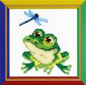 click here to view larger image of Little Frog (counted cross stitch kit)