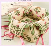 click here to view larger image of Spring Petal Pincushion (chart)