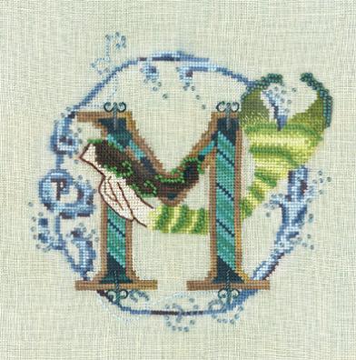 click here to view larger image of Letters From Mermaids - M (chart)