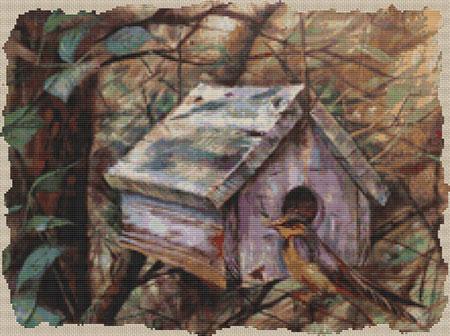 click here to view larger image of Birdhouse in the Woods (chart)