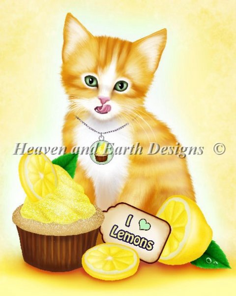 click here to view larger image of Lemon Cupcake Kitten (chart)