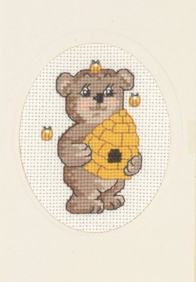 Bee Teddy Card with Envelope