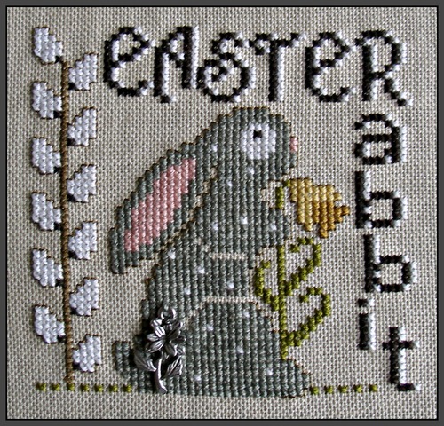 click here to view larger image of Easter Rabbit - Word Play (chart)