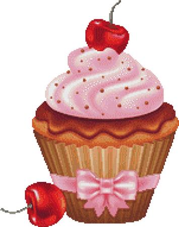 click here to view larger image of Cherry Cupcake (chart)