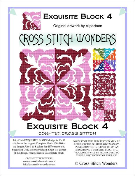 click here to view larger image of Exquisite Block 04 (chart)