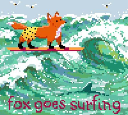 click here to view larger image of Fox Goes Surfing (chart)