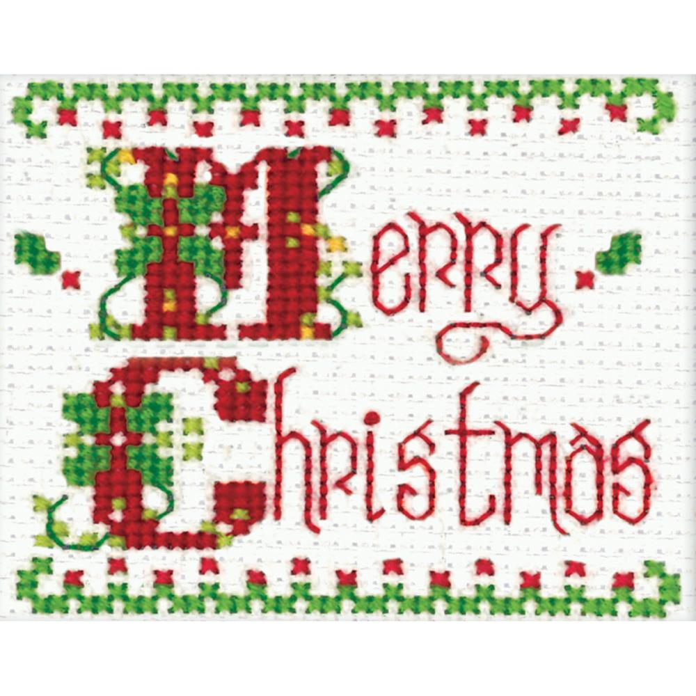 click here to view larger image of Merry Christmas Ornament (chart)