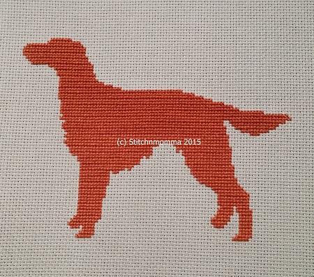 click here to view larger image of Dog Silhouette - Irish Setter (chart)