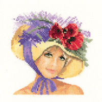 click here to view larger image of Megan - Elegance Miniatures (Aida) (counted cross stitch kit)