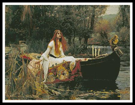 click here to view larger image of Lady of Shalott, The  (John William Waterhouse) (chart)