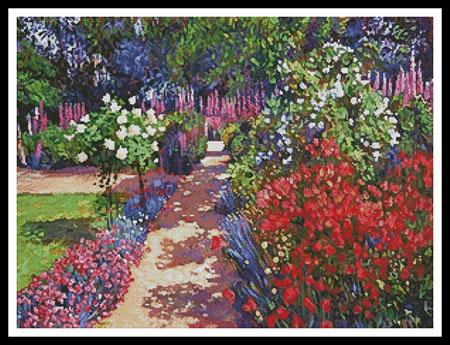 click here to view larger image of Romantic Garden Walk  (David Lloyd Glover) (chart)