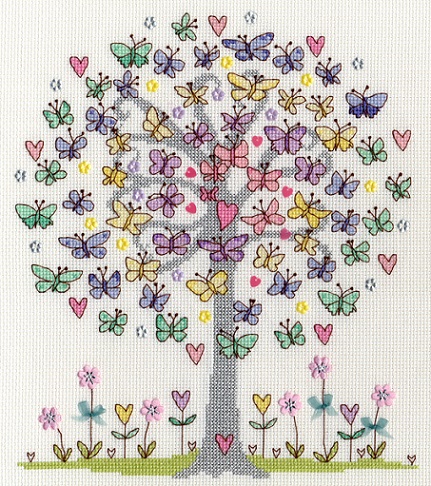 click here to view larger image of Love Spring (counted cross stitch kit)