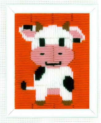 click here to view larger image of Cow - Long Stitch (needlepoint)