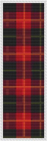 click here to view larger image of So Plaid - Bookmark (chart)