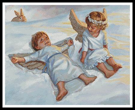 Cherubs Snow Angels  (David Lindsley)