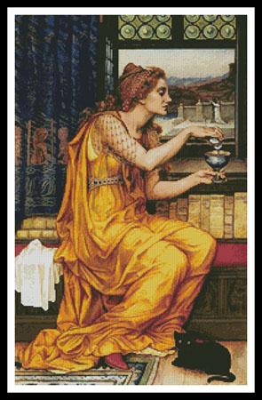 click here to view larger image of Love Potion, The  ( Evelyn de Morgan) (chart)