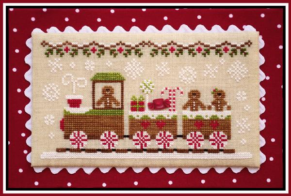 click here to view larger image of Gingerbread Village 1 - Gingerbread Train  (chart)