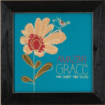 click here to view larger image of Amazing Grace - Amylee Weeks (counted cross stitch kit)