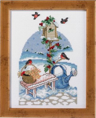 click here to view larger image of Nest Box Organizer (counted cross stitch kit)
