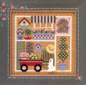 click here to view larger image of Garden Party (counted cross stitch kit)