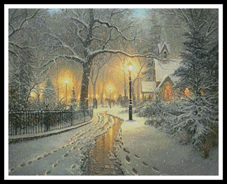 click here to view larger image of Winter Chapel  (Mark Keathley) (chart)
