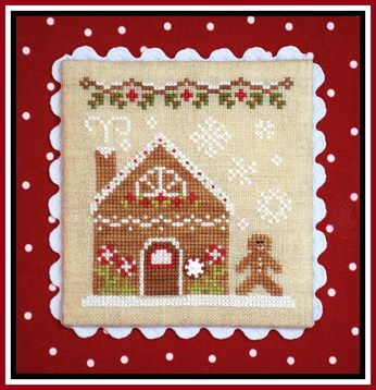 click here to view larger image of Gingerbread Village 4 - Gingerbread House 2  (chart)