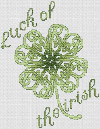 click here to view larger image of Celtic Shamrock (chart)