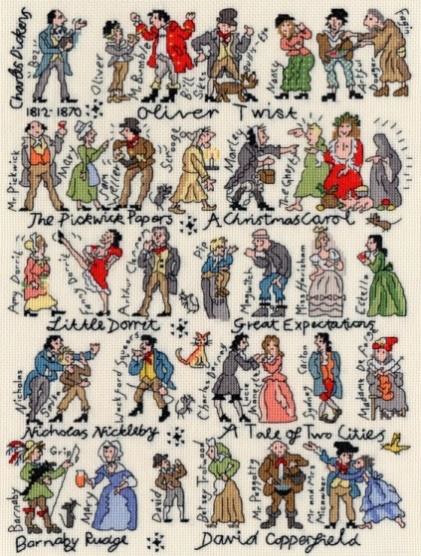 click here to view larger image of Dickens - Historical (counted cross stitch kit)