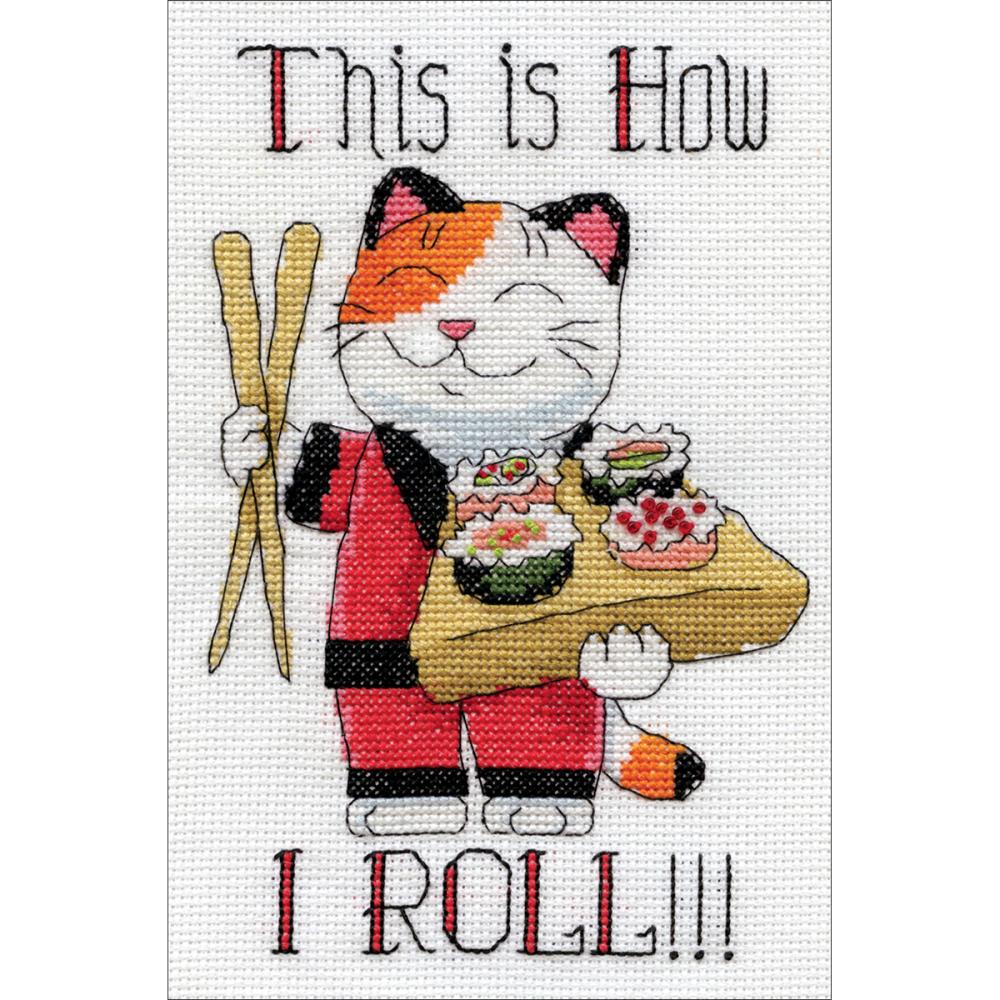 click here to view larger image of How I Roll Mini (counted cross stitch kit)