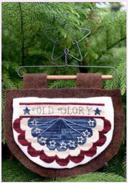 click here to view larger image of Old Glory (cross stitch) (chart)