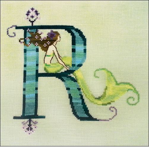 click here to view larger image of Letters From Mermaids - R (chart)