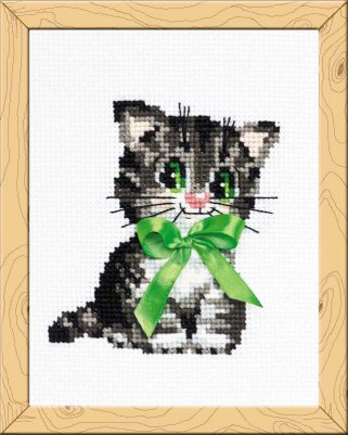 click here to view larger image of Bow (counted cross stitch kit)