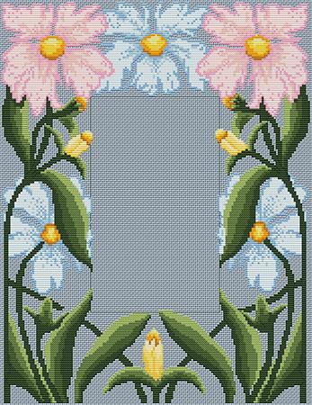 click here to view larger image of Flower Frame (chart)