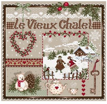 click here to view larger image of Le Vieux Chalet KIT -  (chart)