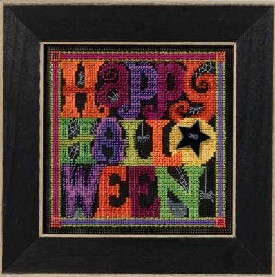 click here to view larger image of Happy Halloween (counted cross stitch kit)