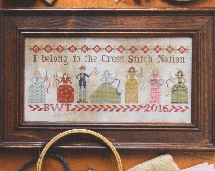 click here to view larger image of Cross Stitch Nation (chart)