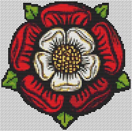 click here to view larger image of Tudor Rose (chart)