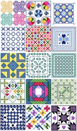 click here to view larger image of Needle Block Wonders 11 - Block Medley (chart)