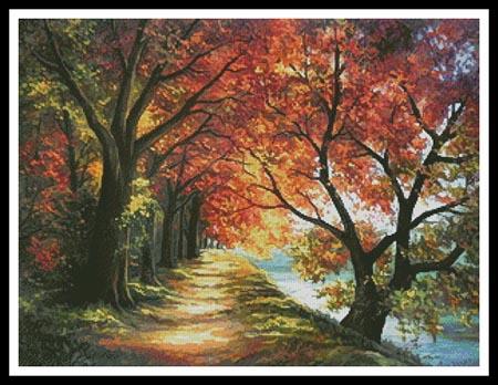 click here to view larger image of Sunny Autumn Path  (Anca Bulgaru) (chart)