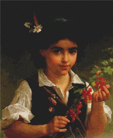 click here to view larger image of Boy With Berries (chart)