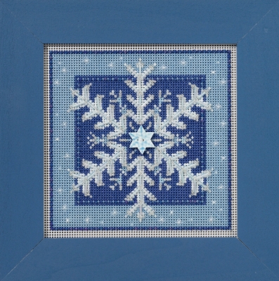 click here to view larger image of Crystal Snowflake (counted cross stitch kit)
