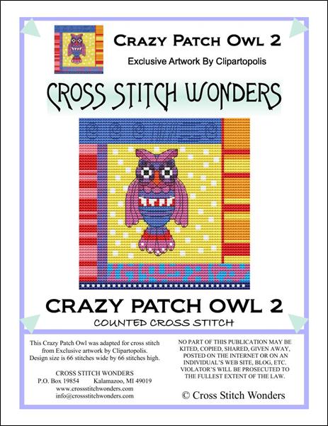 click here to view larger image of Crazy Patch Owl 02 (chart)