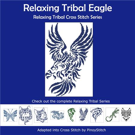click here to view larger image of Relaxing Tribal Eagle (chart)