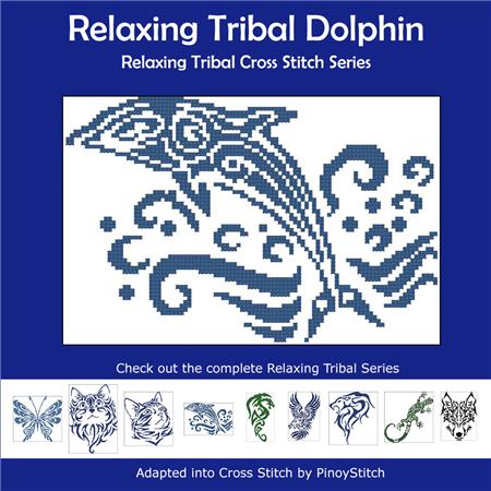 click here to view larger image of Relaxing Tribal Dolphin (chart)