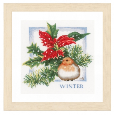click here to view larger image of Winter - Marjolein Bastin (counted cross stitch kit)