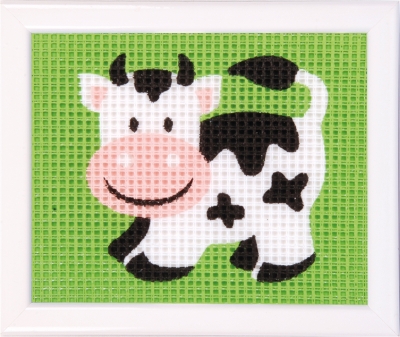 click here to view larger image of Cow (needlepoint)