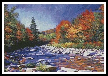 click here to view larger image of River Of Autumn Colors  (David Lloyd Glover) (chart)
