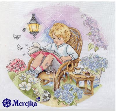 click here to view larger image of Fairy Garden (counted cross stitch kit)