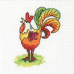 Cockerel - Simply Heritage Cards (set of 3)